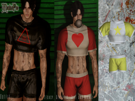 Second Life Marketplace - !!MaleFic Coma Set- Star